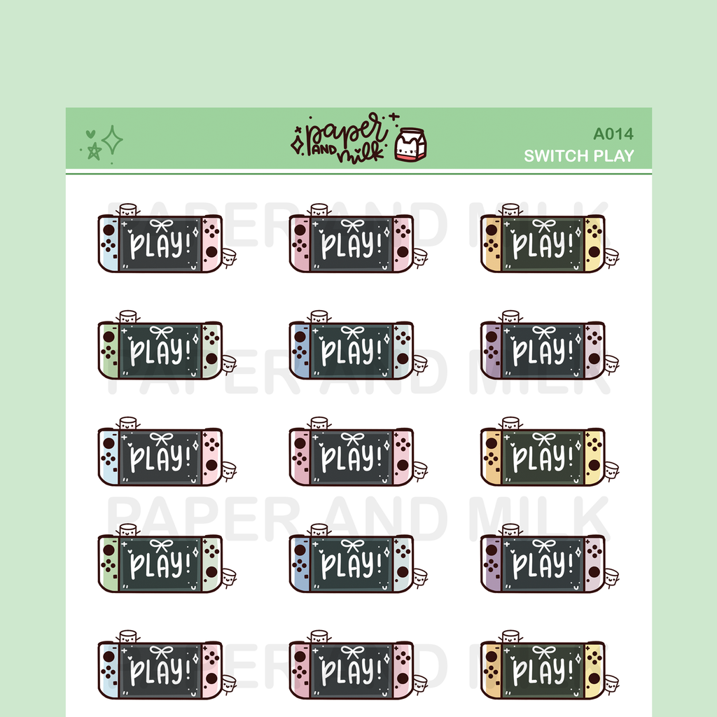 Game Console - SwitchPlay | Doodle Stickers