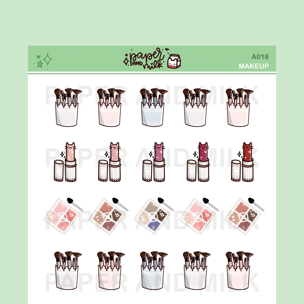 Make Up | Doodle Stickers