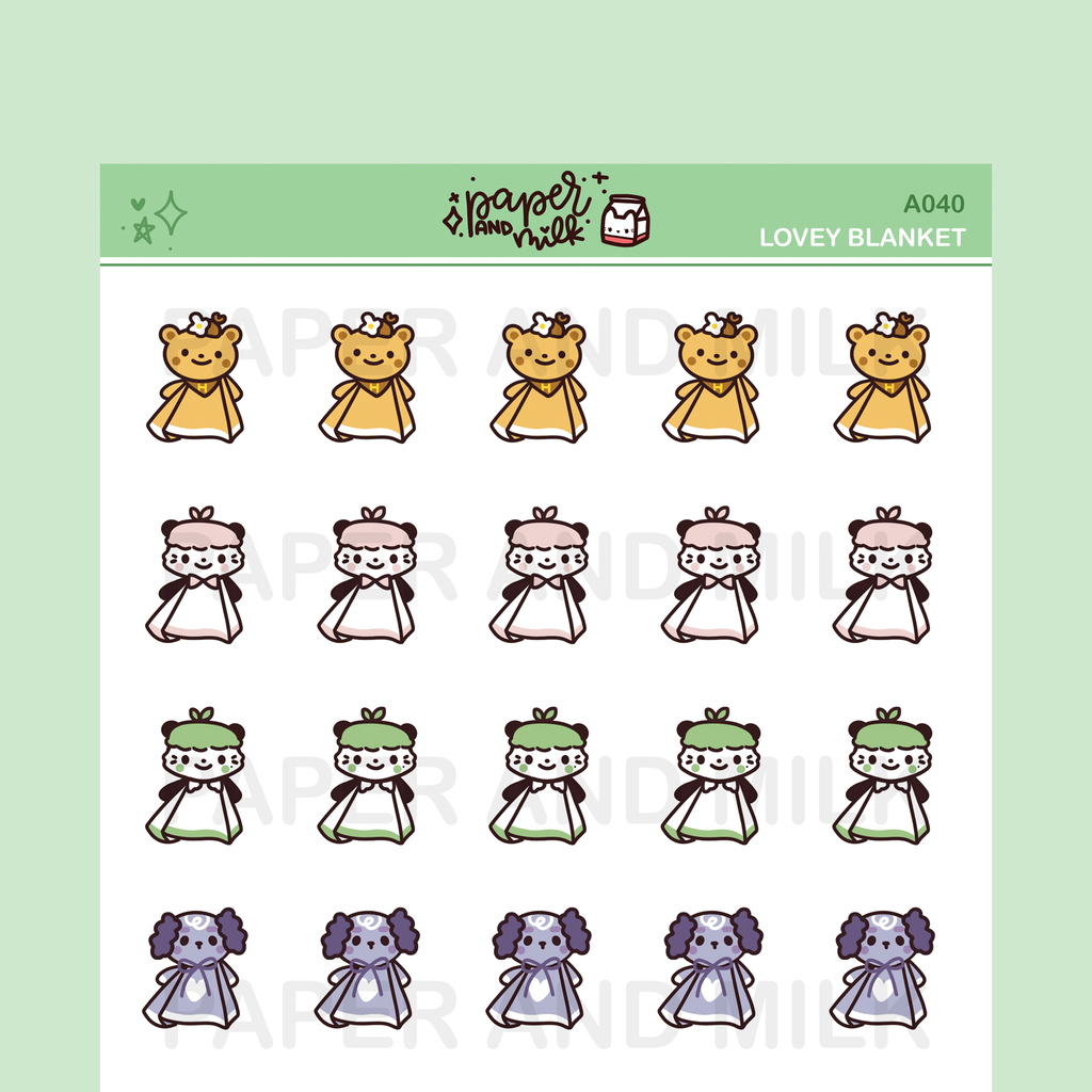 Lovey Blanket | Doodle Stickers