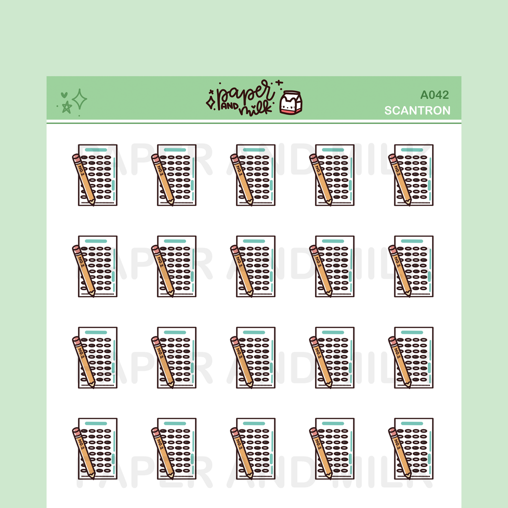 Scantron | Doodle Stickers