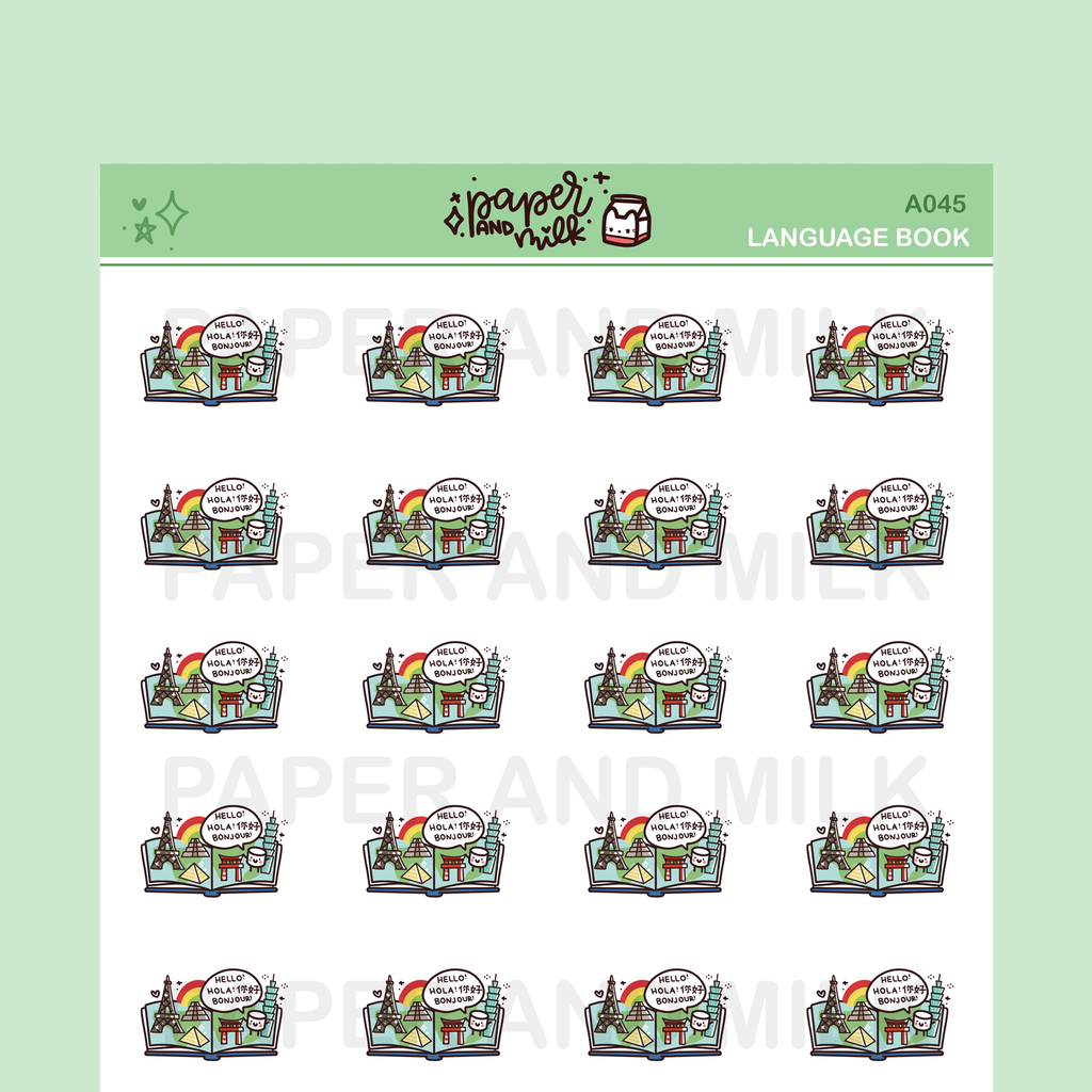 Language Class | Doodle Stickers