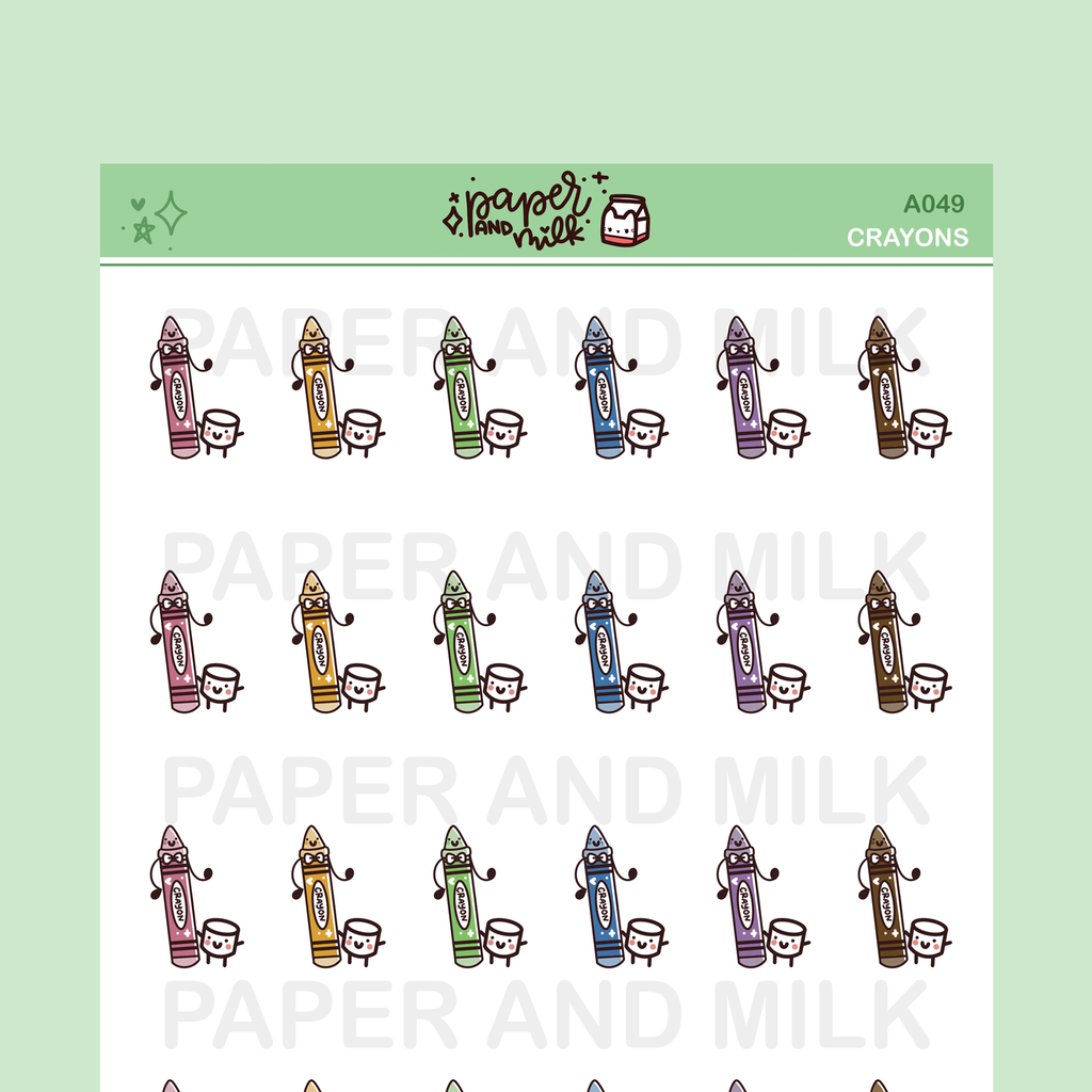 Crayon | Doodle Stickers