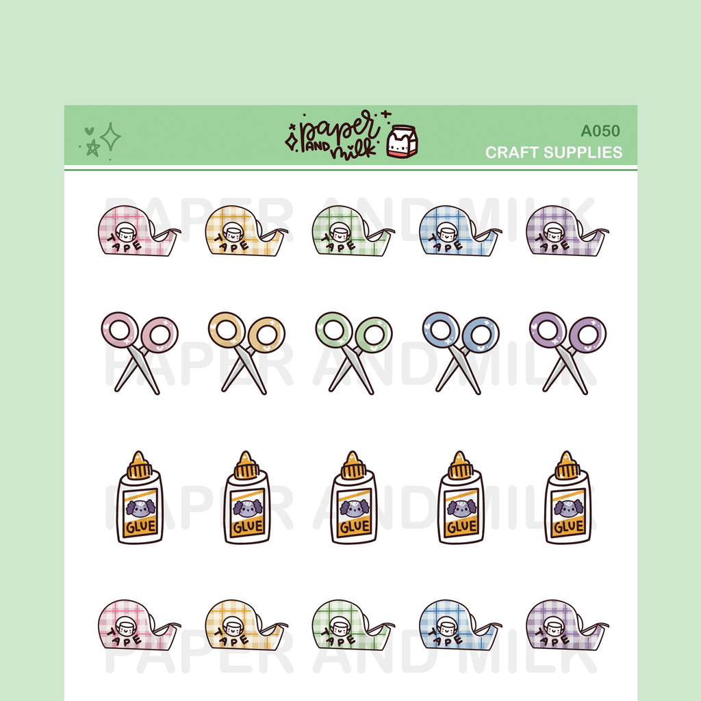 Craft Supplies | Doodle Stickers