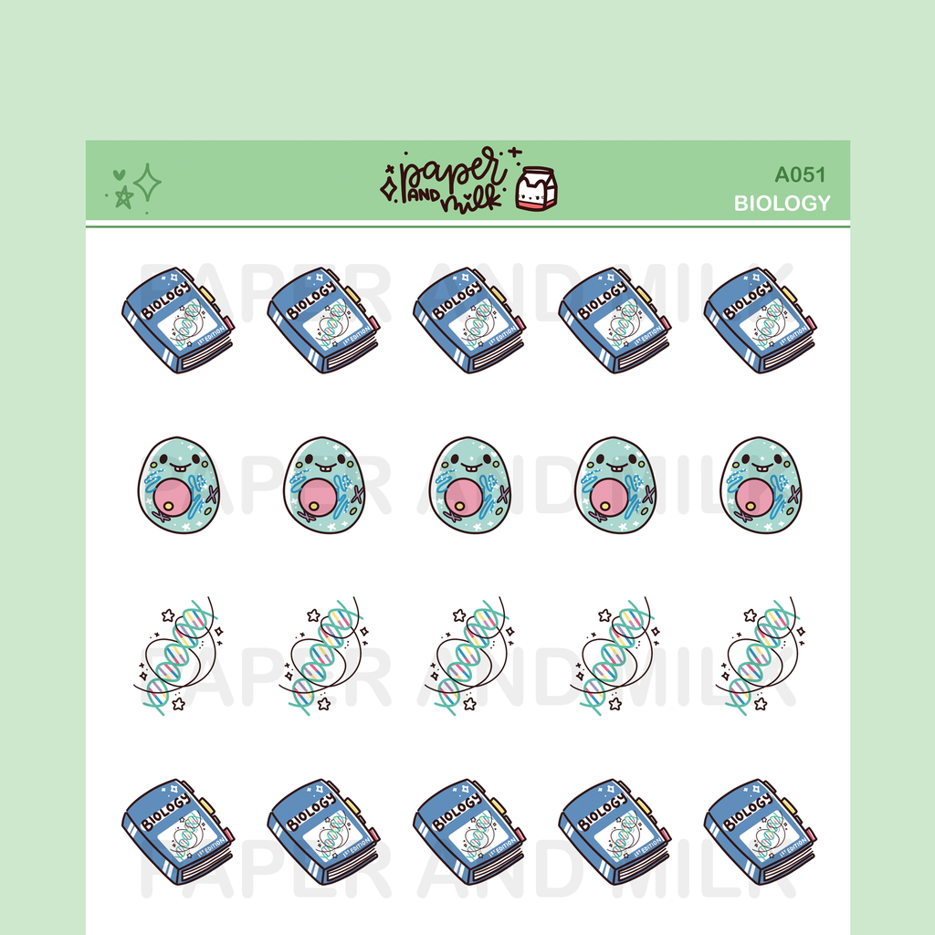 Biology Class | Doodle Stickers