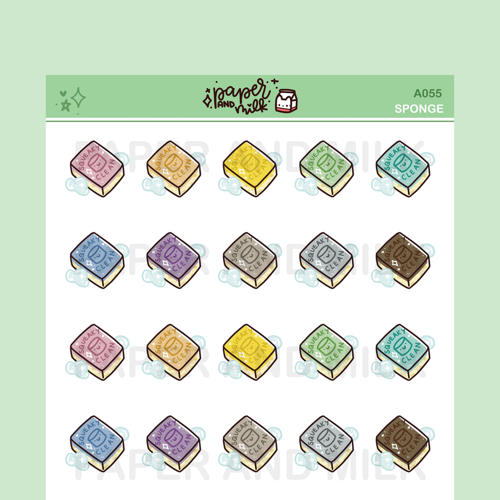 Sponge | Doodle Stickers