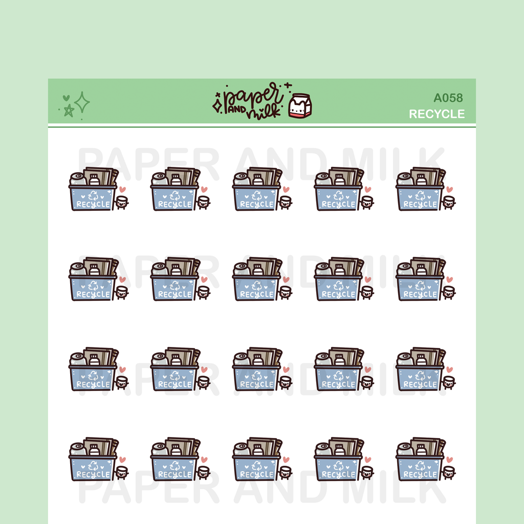 Recycle | Doodle Stickers