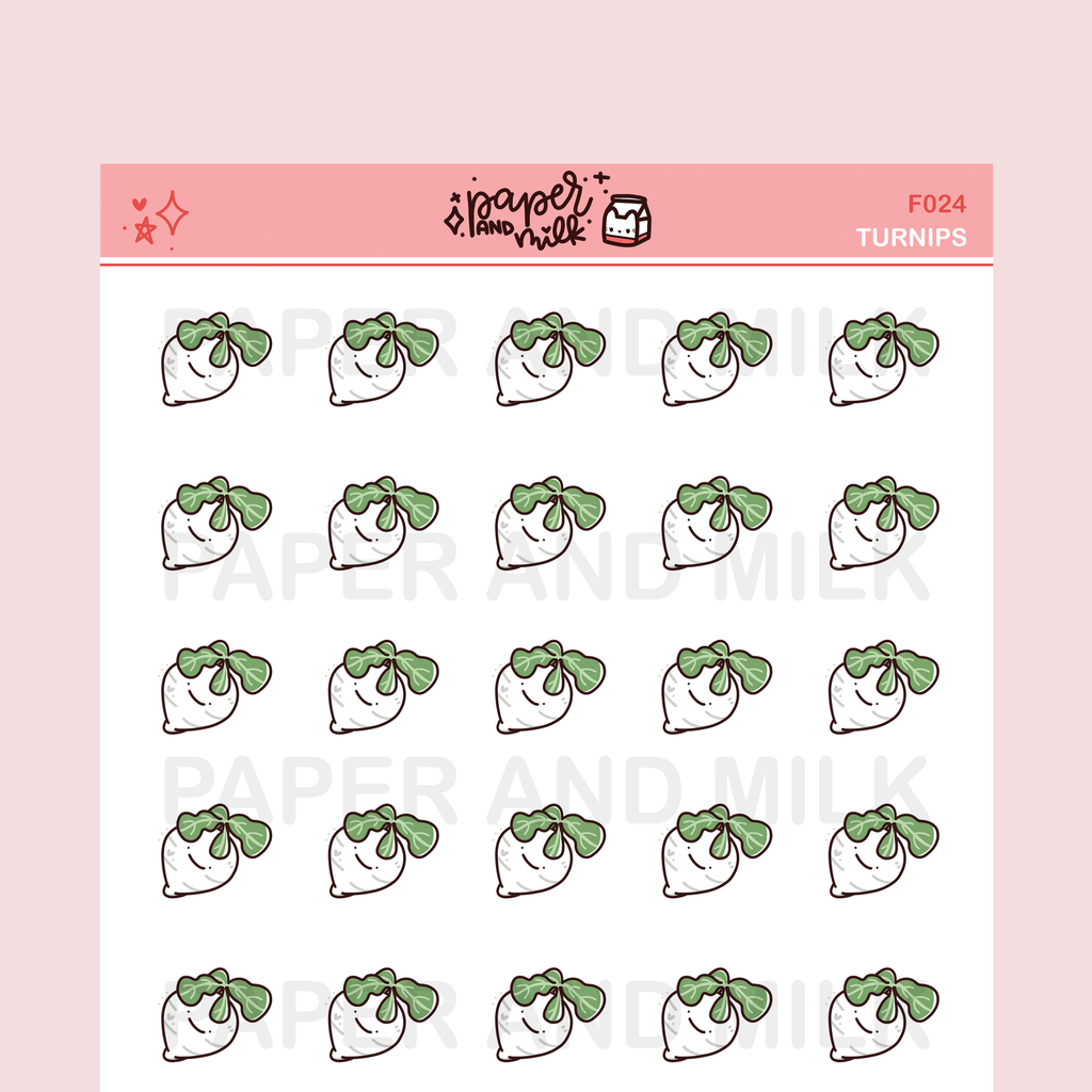 Turnips | Doodle Stickers