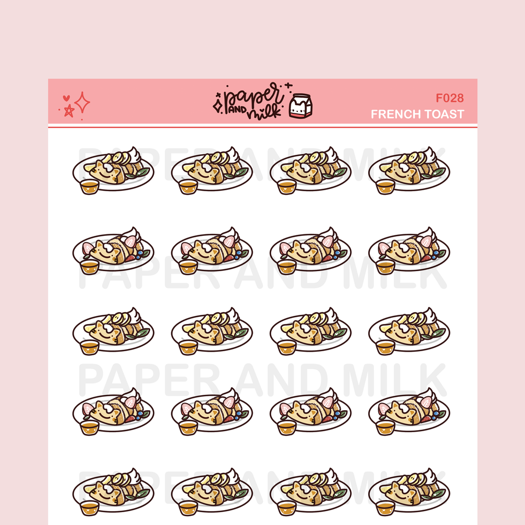 French Toast | Doodle Stickers