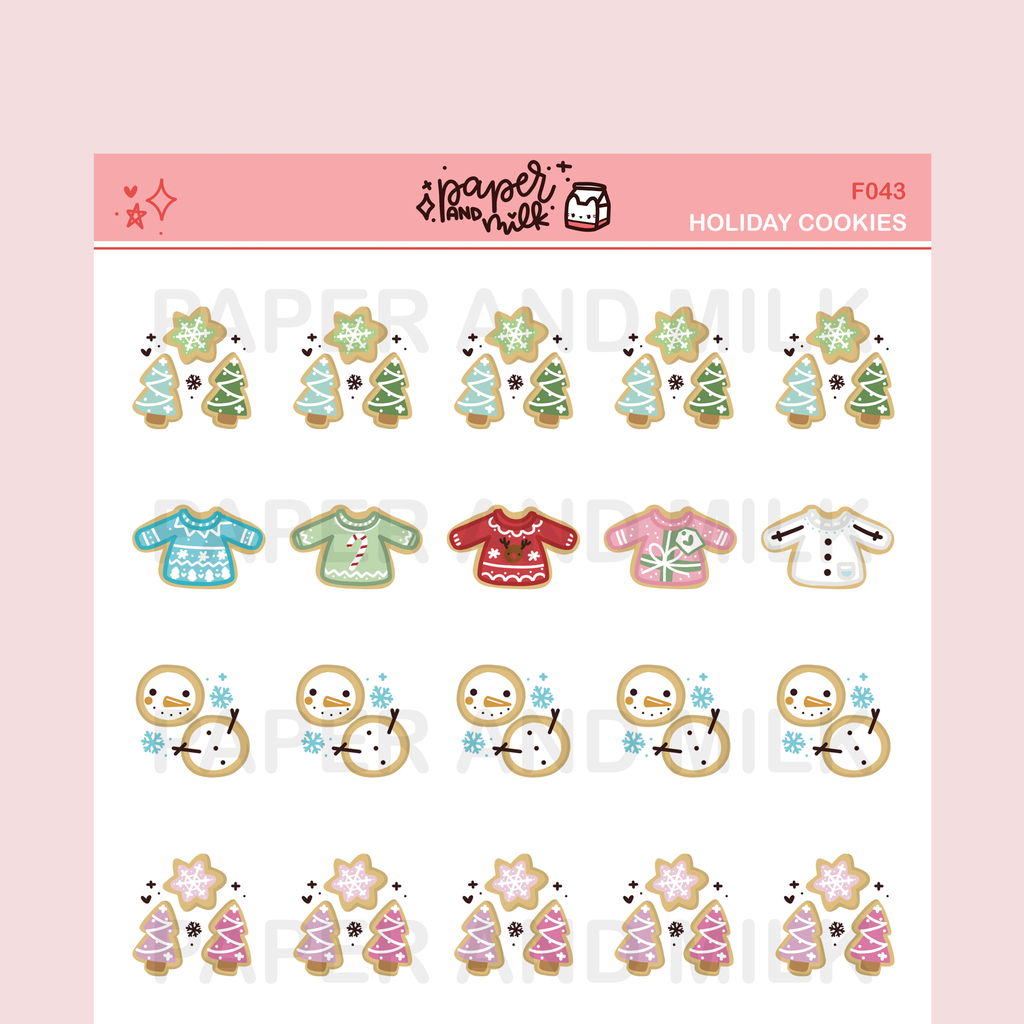 Holiday Cookies | Doodle Stickers