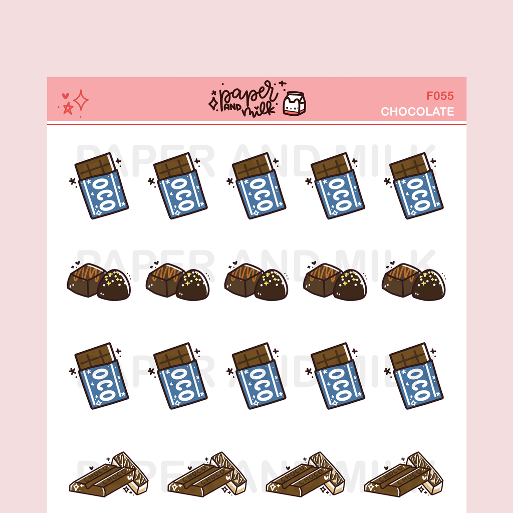 Chocolate | Doodle Stickers