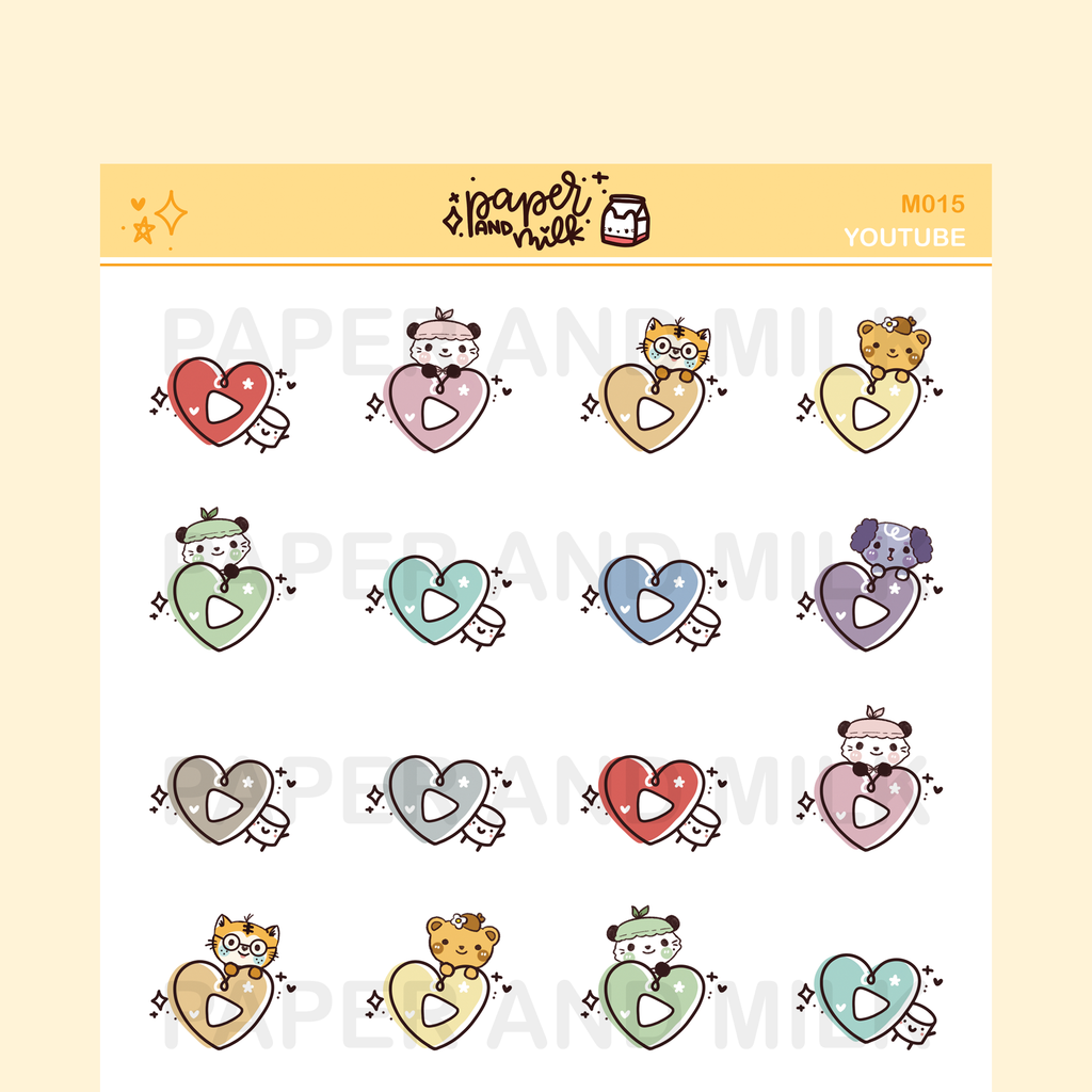 Youtube | Maru the Mini Marshmallow Stickers