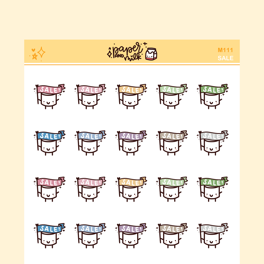 Sale | Maru the Mini Marshmallow Stickers