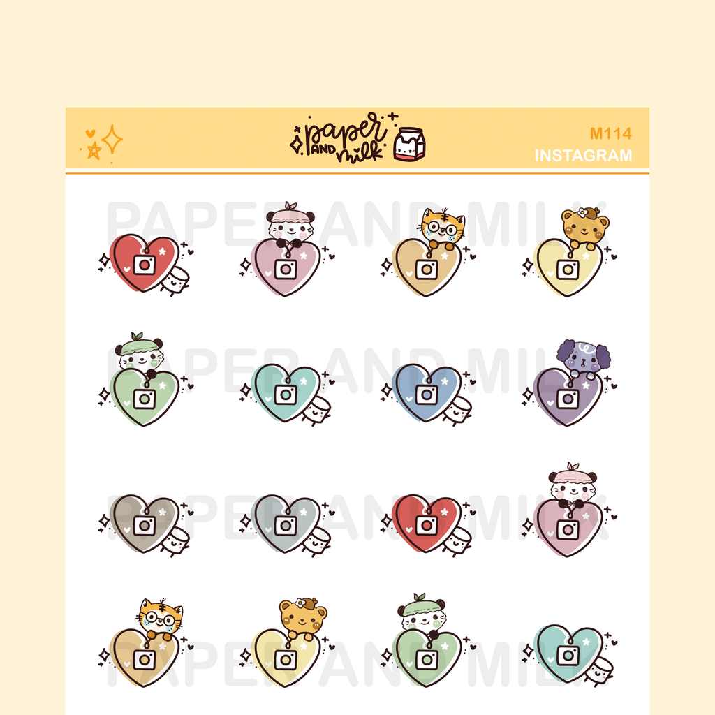 Instagram | Maru the Mini Marshmallow Stickers